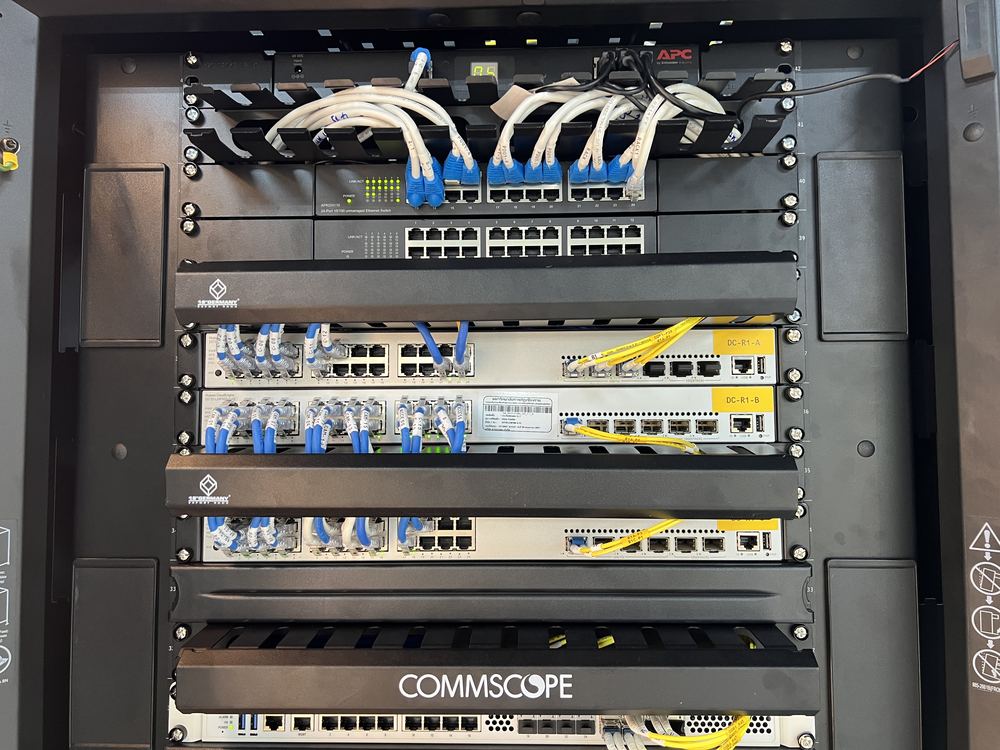 ห้อง Data Center มหาวิทยาลัยราชภัฏเชียงราย